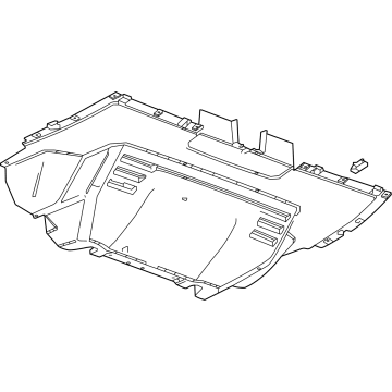 GMC 86785978 Rear Deflector