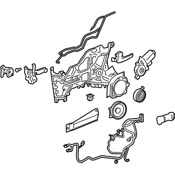 Chevy 15924354 Lock Module