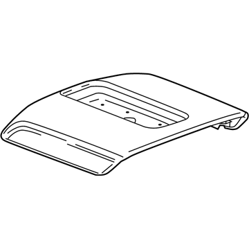 GM 84105142 Armrest, Front Floor Console Outer *Shale