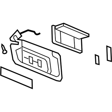 Saturn 22794047 Sunshade