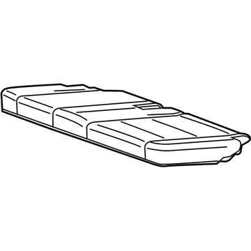 GM 84531527 Cover Assembly, 3Rd Row St Cush *Shale