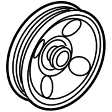 Cadillac 12625446 Pulley