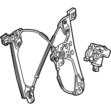 GM 84943603 Regulator Assembly, Front S/D Wdo