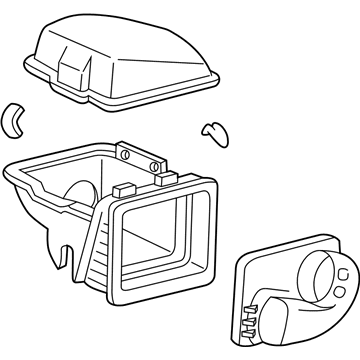 Buick 25161467 Air Cleaner Assembly