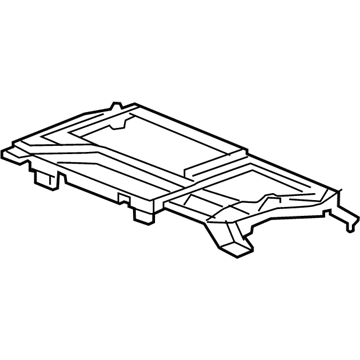 GM 84616175 Plate, F/Flr Cnsl Tr