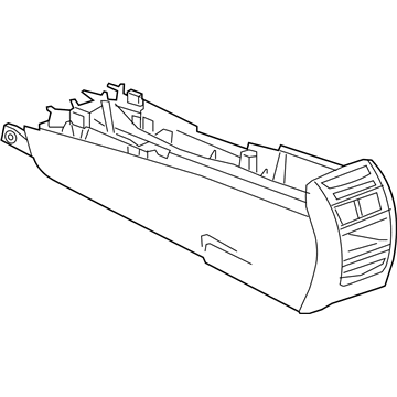 GM 84192570 Console Assembly, Front Floor *Cashmere E