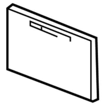 GM 84616179 Door Assembly, F/Flr Cnsl Cup Hldr *Noir Eucalyps