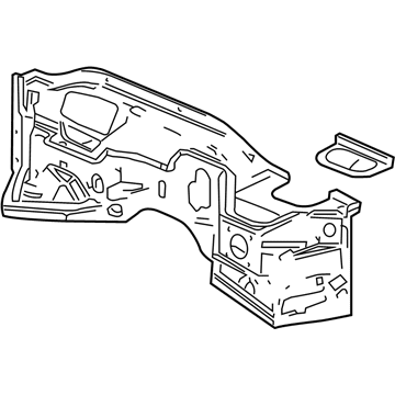 Chevy Corvette Dash Panels - 22904971