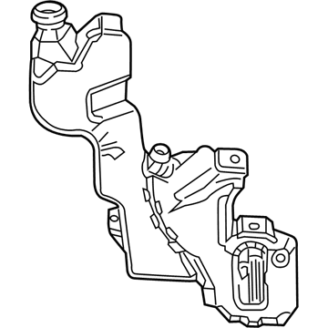 Cadillac 23184317 Washer Reservoir