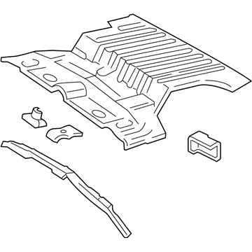 Oldsmobile Bravada Floor Pan - 12546343