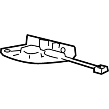 GM 25823101 Guide Assembly, Folding Top Front Locating Pinion