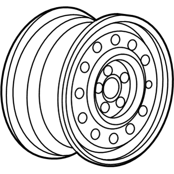 Saturn 90575885 Wheel, Steel