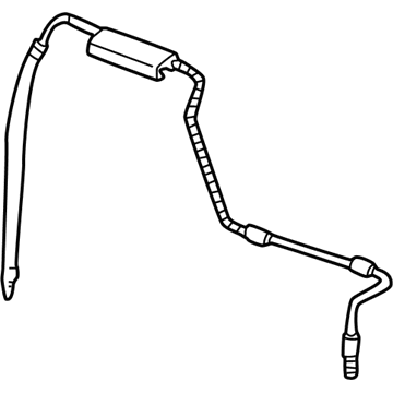 Oldsmobile 26095038 Lower Return Hose