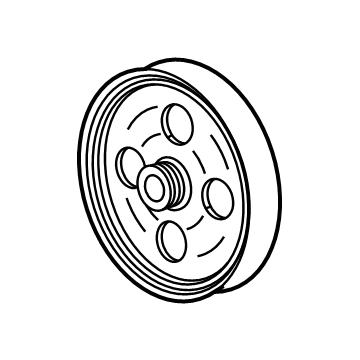 GMC 12682902 Pump Pulley