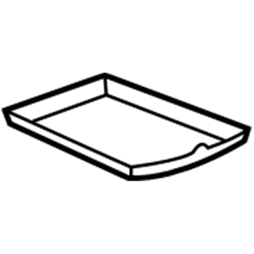 Cadillac 22796443 Compartment Box Mat