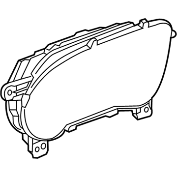 Chevy 84256343 Cluster Assembly