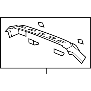 GM 25835478 Frame Assembly, Back Body Opening Upper