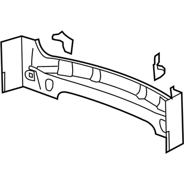 GM 25866274 Frame Assembly, Back Body Opening Lower