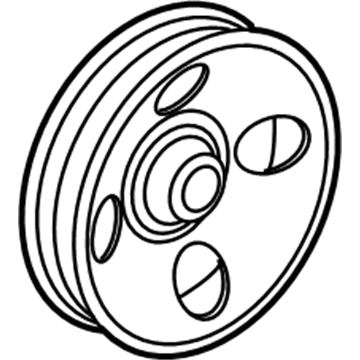 Buick 12625446 Pulley