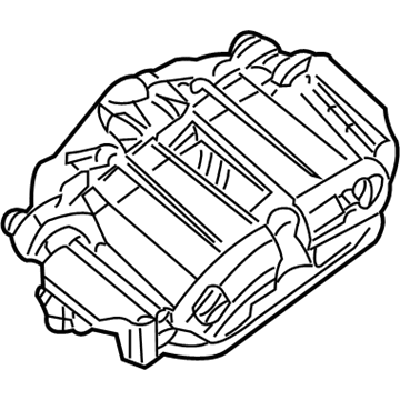 GM 19418531 HOUSING KIT,RR BRK CLPR (LH)