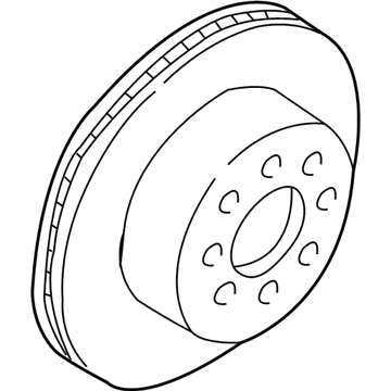 Cadillac 25757802 Rotor