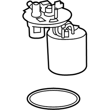 GM 13592648 Fuel Tank Fuel Pump Module Kit (W/O Fuel Level Sensor)