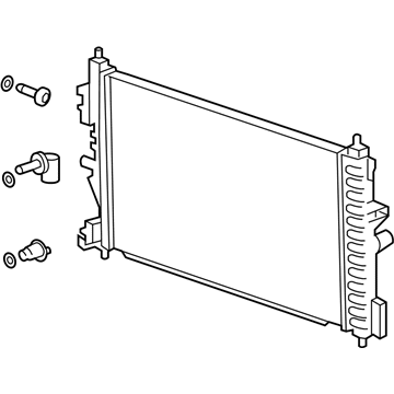 Chevy 39126594 Radiator