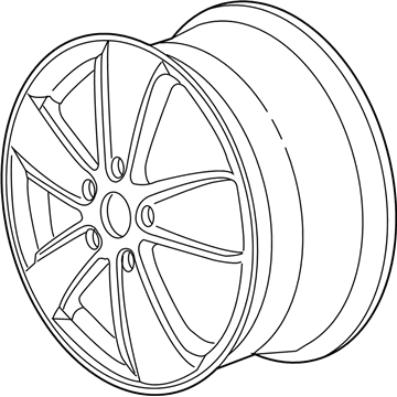 2004 Pontiac GTO Spare Wheel - 92176996