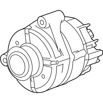 2010 Chevy Camaro Alternator - 13597232