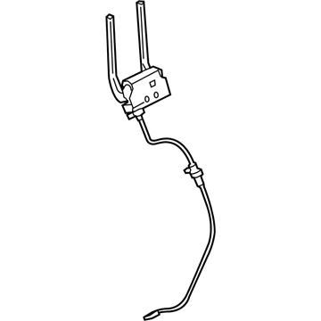 GMC 22791204 Headrest Gearbox