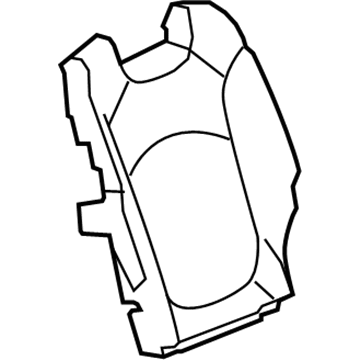 GMC 22775891 Seat Back Pad