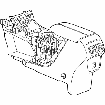 GMC 84359643 Center Console