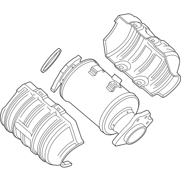 Chevy 12704808 Converter & Pipe