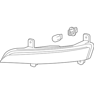 GM 23305608 Lamp Assembly, Parking & Turn Signal