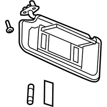 GM 22788459 Sunshade Assembly, . *Neutral L