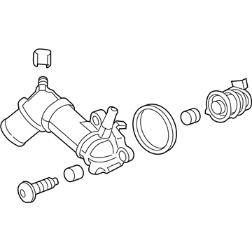 2014 Chevy Cruze Thermostat - 12647027