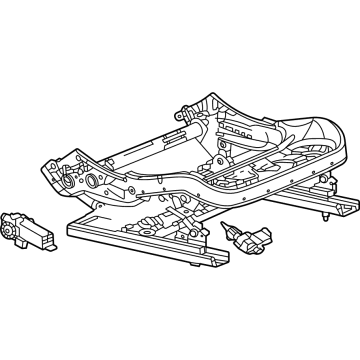 Cadillac 13507502 Seat Adjuster