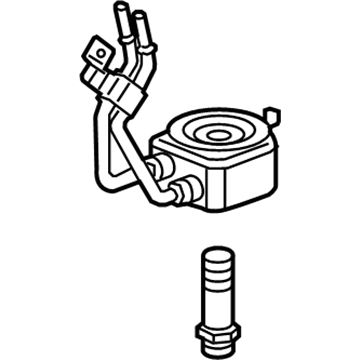 Chevy 12688093 Oil Cooler