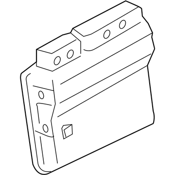 Pontiac Vibe Engine Control Module - 19205570