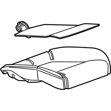 GM 95942523 Pad Assembly, Front Seat Cushion