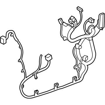 GM 84047478 Harness Assembly, Rear Side Door Door Wiring