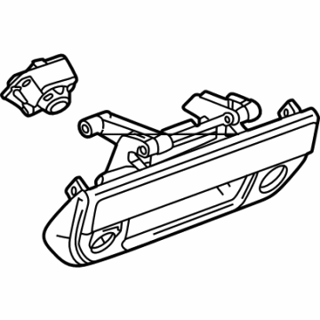 GM 84785245 HANDLE ASM-PUBX E/GATE LAT