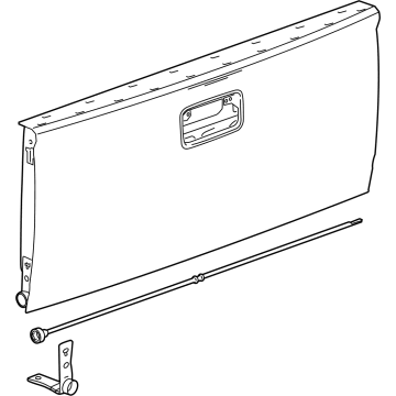 GM 84791100 GATE ASM-PUBX END