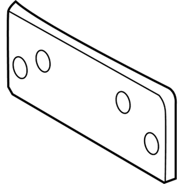 GM 96813875 Bracket Asm,Front License Plate