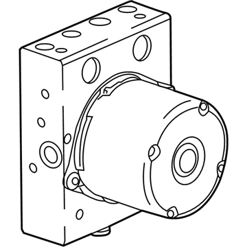 Cadillac 23192239 ABS Control Unit