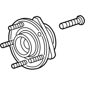 Cadillac 13552402 Hub & Bearing