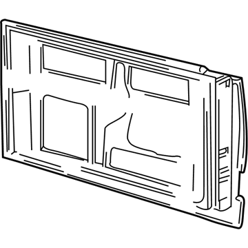 Chevy 12376579 Door Shell