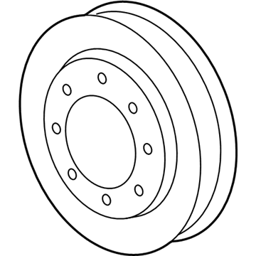 GM 12611587 Pulley, Water Pump