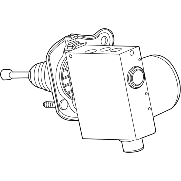 Chevy Trailblazer ABS Control Module - 42826127