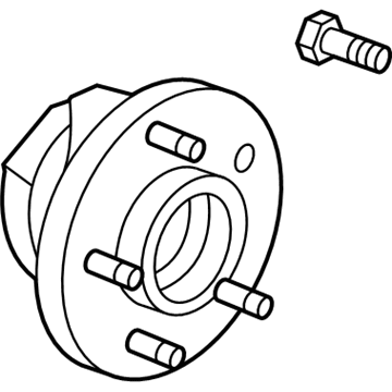 Cadillac 13546938 Hub Assembly